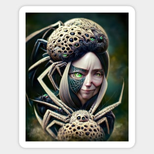 Spider Queen Sticker